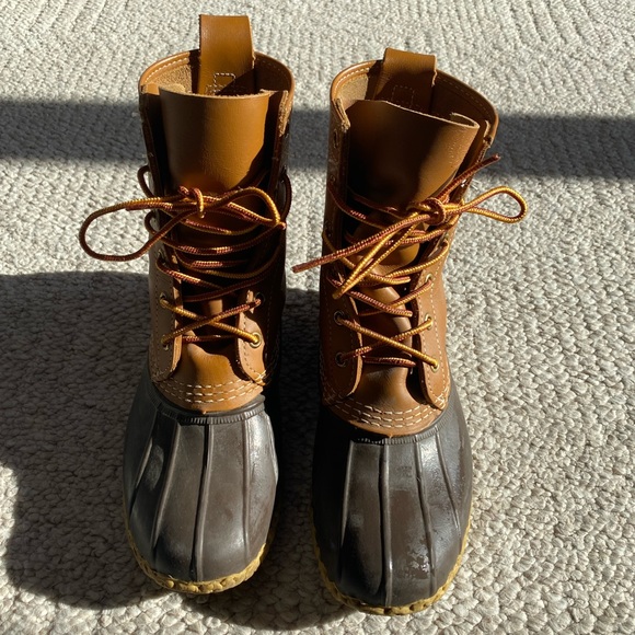 LL Bean Leather Duck Boots - Picture 2 of 6